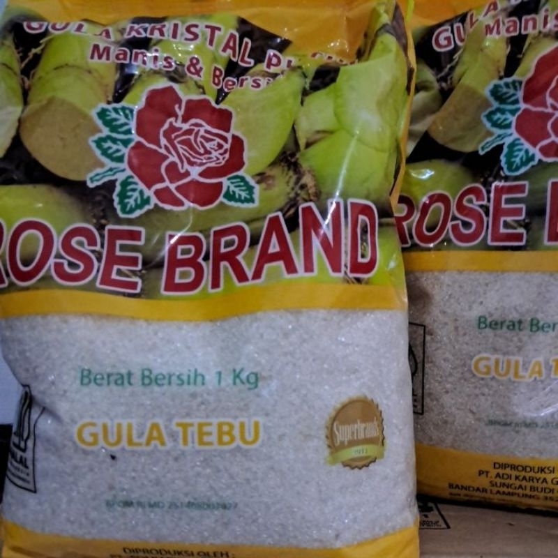 

Gula Murni kemasan 1 kg (rosebrand)