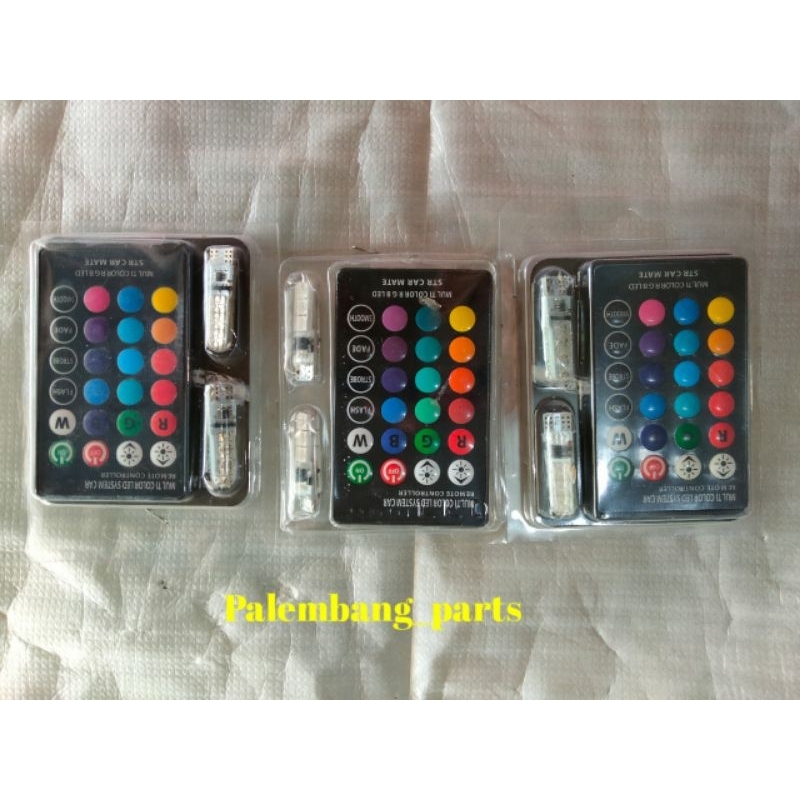 Lampu LED senja remot