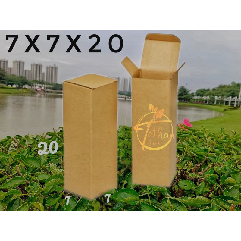 

Kardus packing UK 7x7x20 Cm DIE CUT