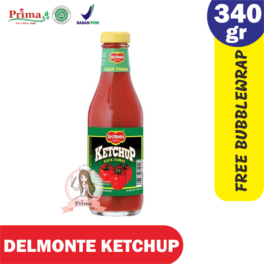 

Saus Tomat - Delmonte 340gr