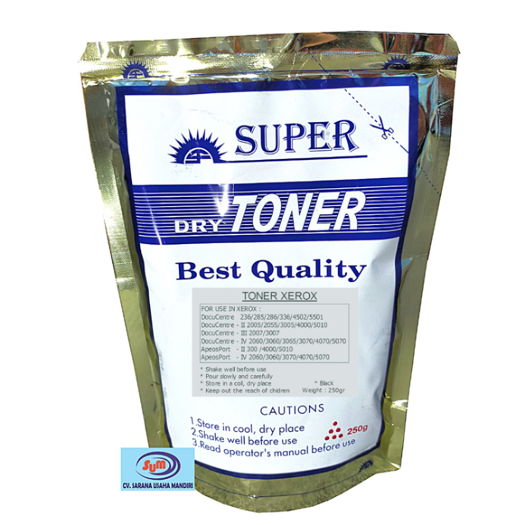 TONER FUJI XEROX DC II, DC III, DC IV, APEOSPORT II, APEOSPORT IV SUPER BIRU