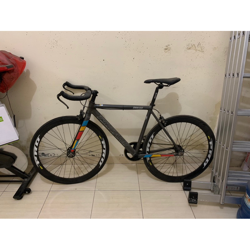 Fullbike  Fixie Fixed Gear Tsunami SNM100 Size 49 Minus Crankset
