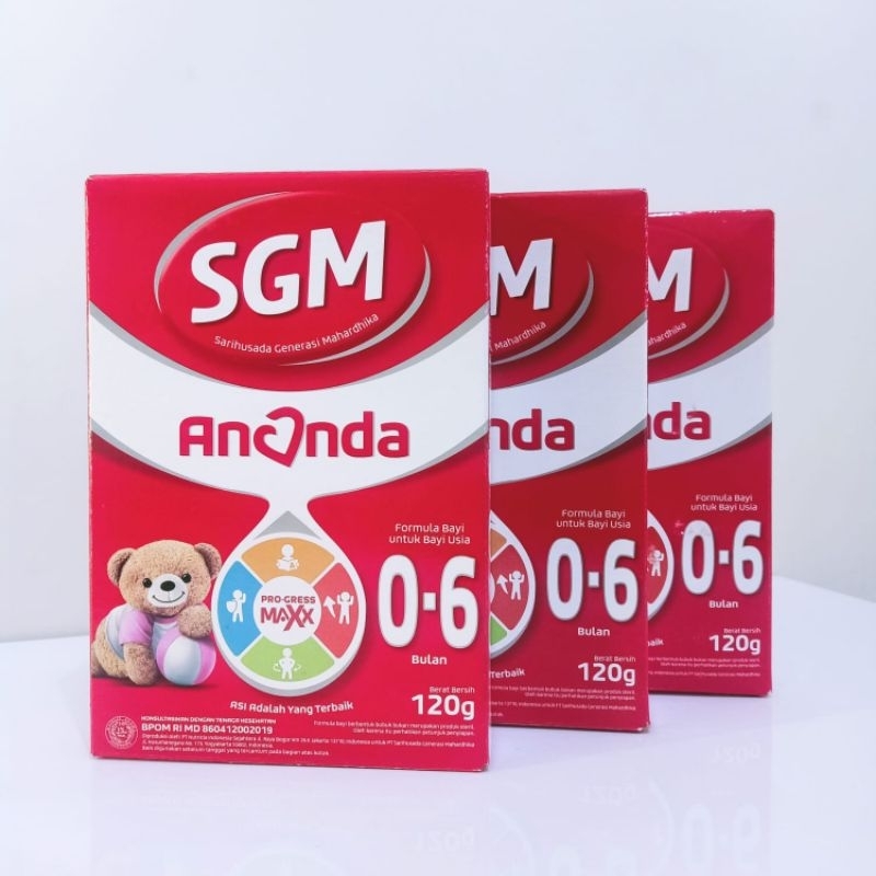 Susu SGM Ananda 0-6 bulan 120 gr