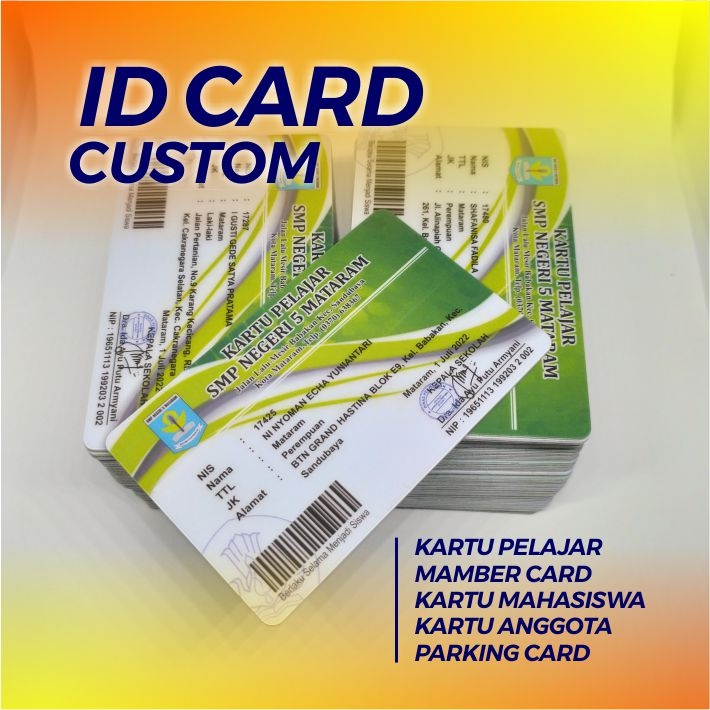 

cetak id card bumn custom member kartu pelajar mahasiswa anggota murah termurah