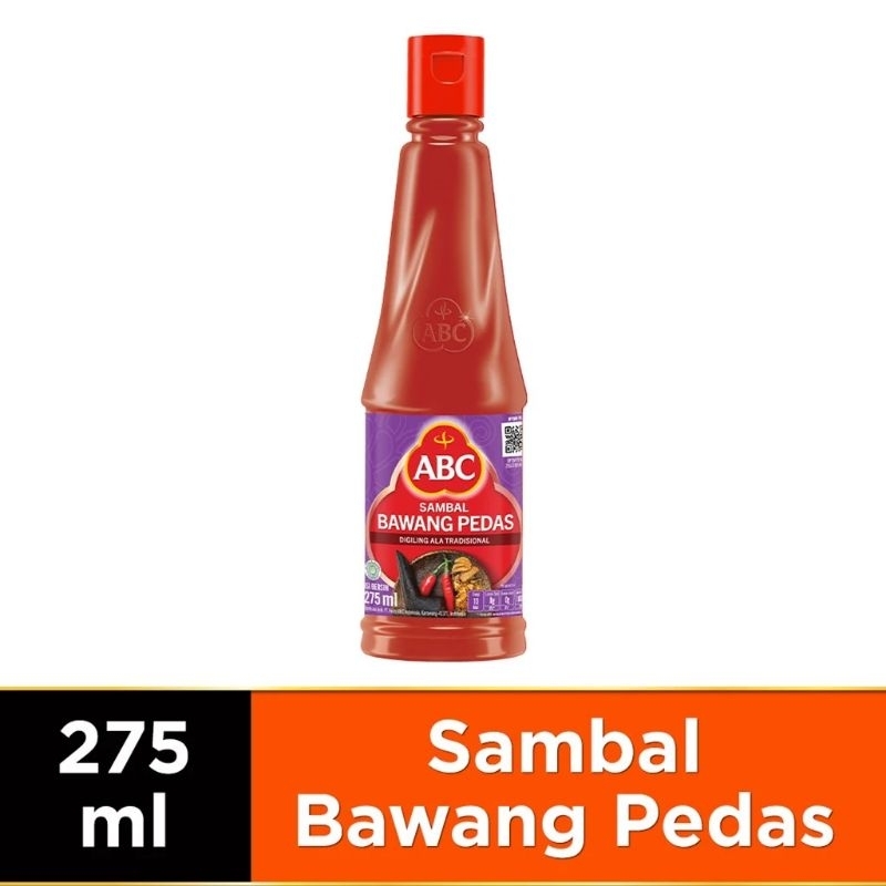 

ABC Sambal Bawang Pedas botol 275 ml