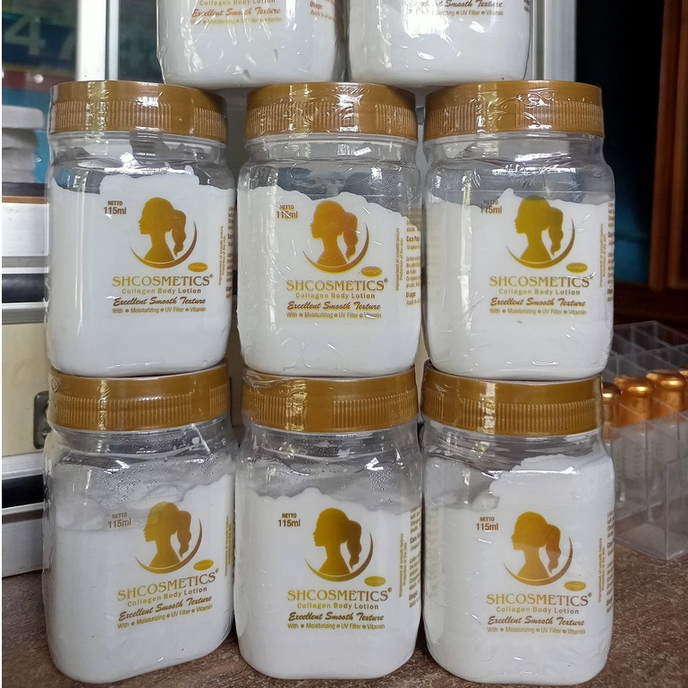BIBIT COLLAGEN SH COSMETICS ORIGINAL BPOM 115ml - LOTION PEMUTIH TUBUH - SH COSMETICS BIBIT COLLAGEN