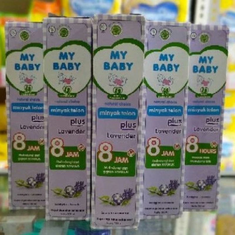 MY BABY MINYAK TELON PLUS LAVENDER 150 ML / MINYAK TELON BAYI MY BABY