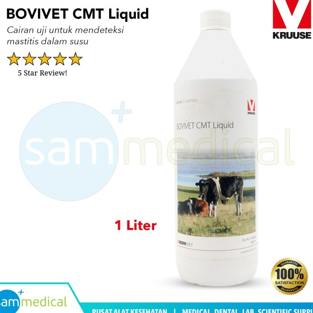 KRUUSE Bovivet CMT Liquid / Uji Mastitis 1 Liter