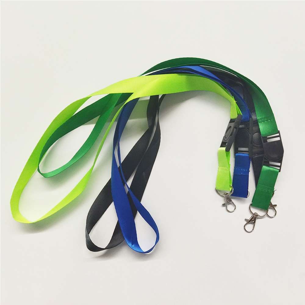 

Tali Lanyard gantungan idcard name tag polos ukuran 2 cm bahan nylon polos