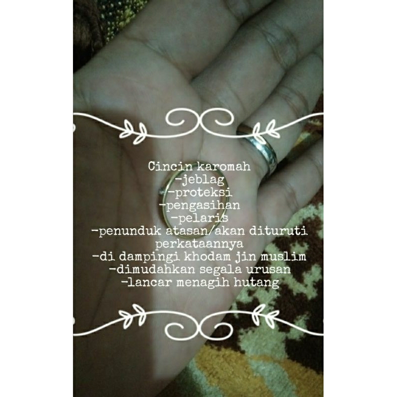 CINCIN KAROMAH