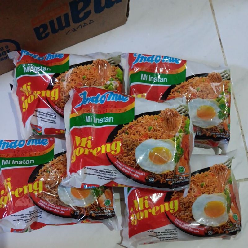 

paket hemat indomie goreng isi 5bungkus 85gr