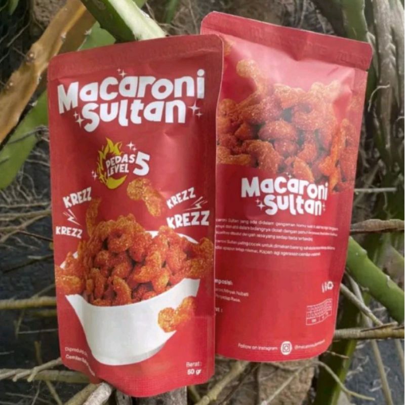 

Cemilan Macaroni Sultan (50g)