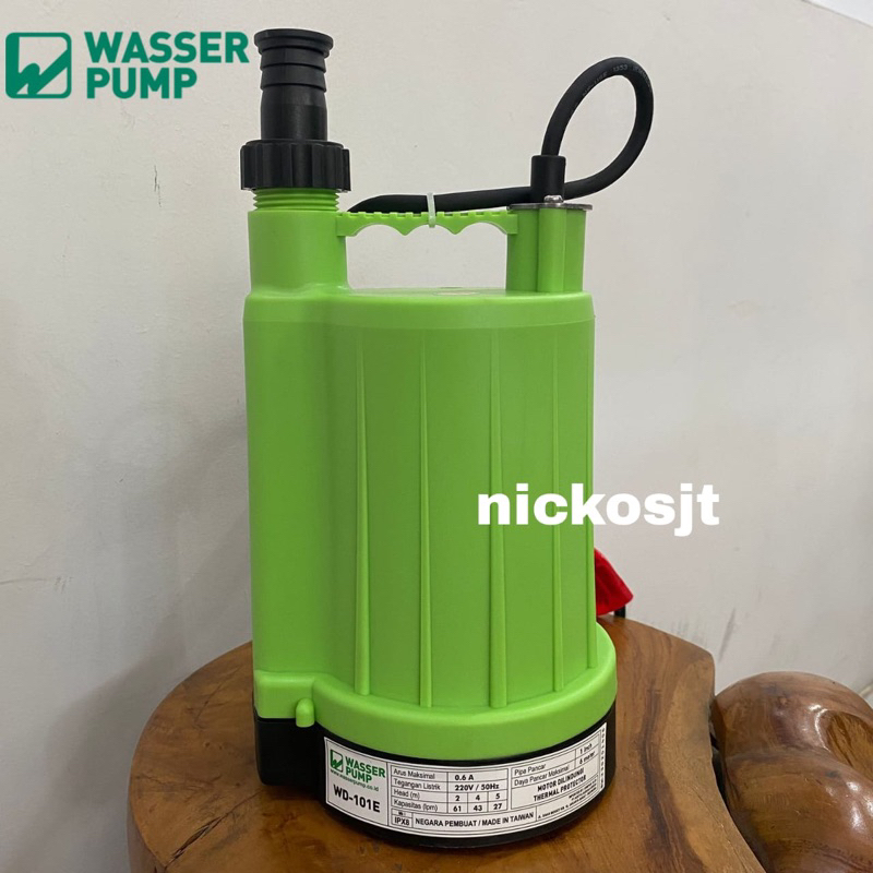 Pompa Celup Wasser WD 101EA WD 80E WD 101E SWP 180E  Submersible Pump Pompa Kolam Ikan Subersible WD