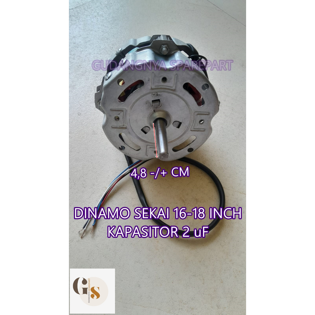 DINAMO KIPAS ANGIN TORNADO SEKAI 16 - 18 INCH