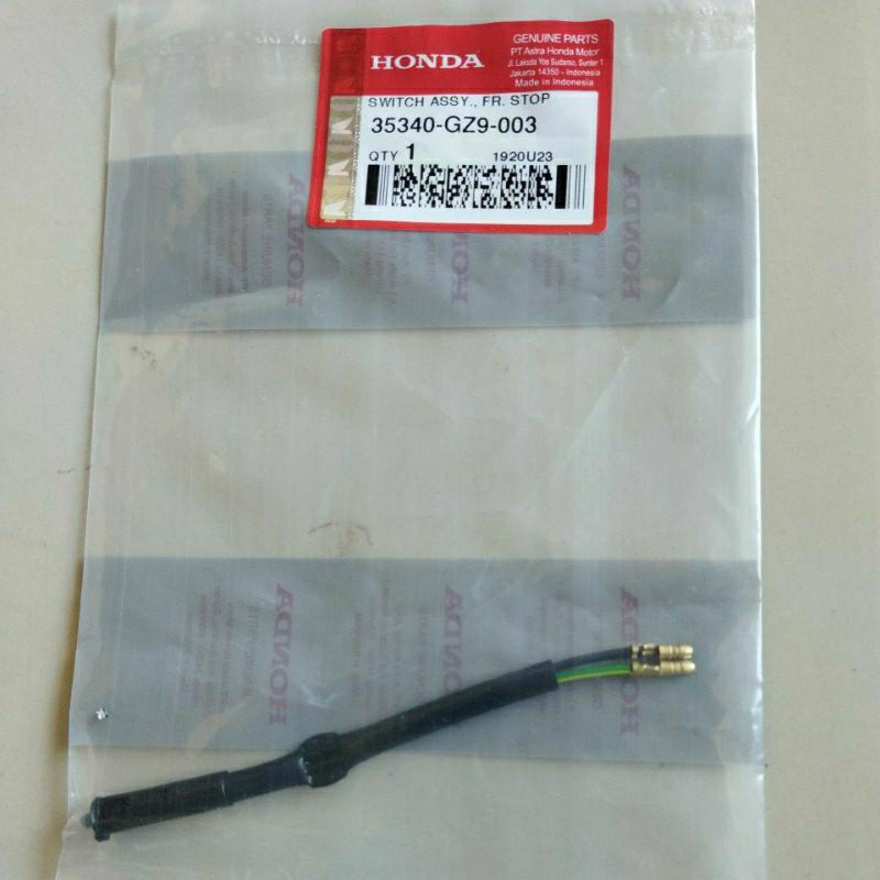 Switch Rem Depan (Switch Fr Stop) Vario 125 esp, Beat esp, Scoopy esp 35340GZ9003