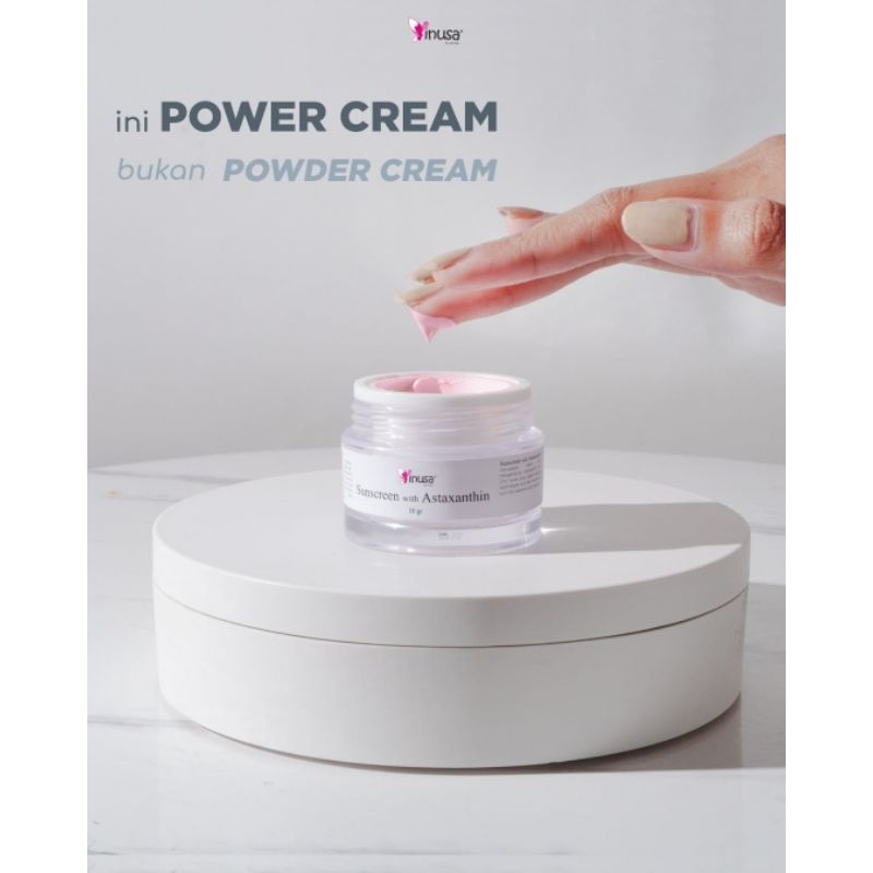 sunscreen astaxanthin by INUSA skincare