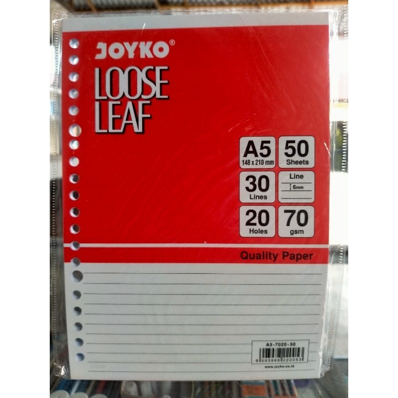 

kertas binder A5 joyco