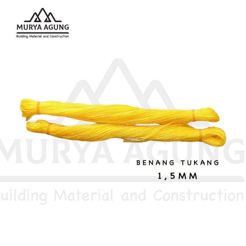 

Tali Tukang Diameter 1,5 mm-Benang Tukang-Tali Tampar-Benang Nylon