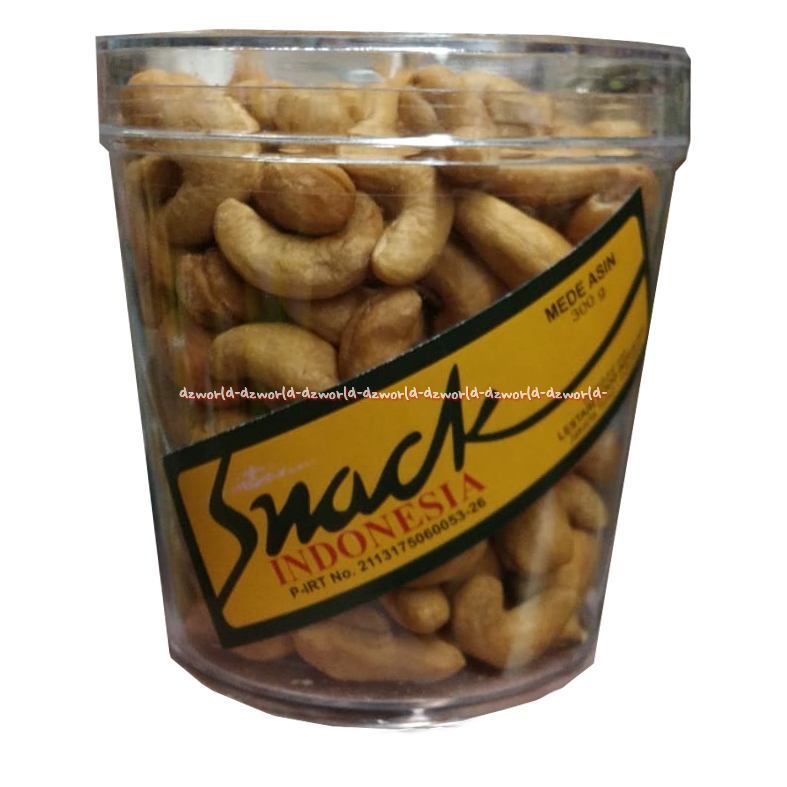 

Snack Indonesia 300gr Kacang Mede Asin Siap Makan Konsumsi Cemilan Lestari Food Medde Peanut