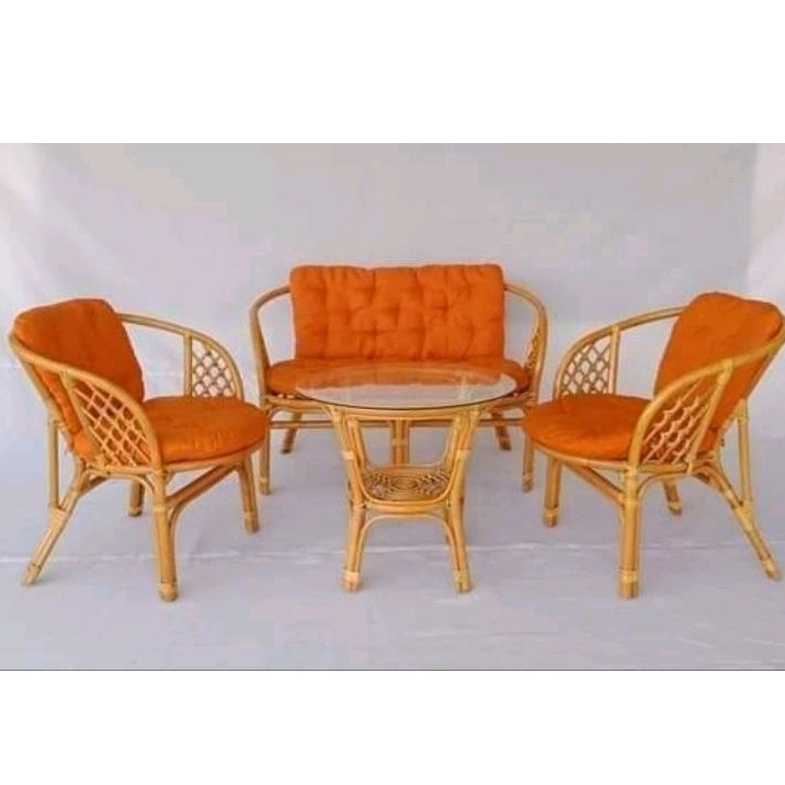 SET KURSI  SOFA BAHAMA ROTAN ALAMI