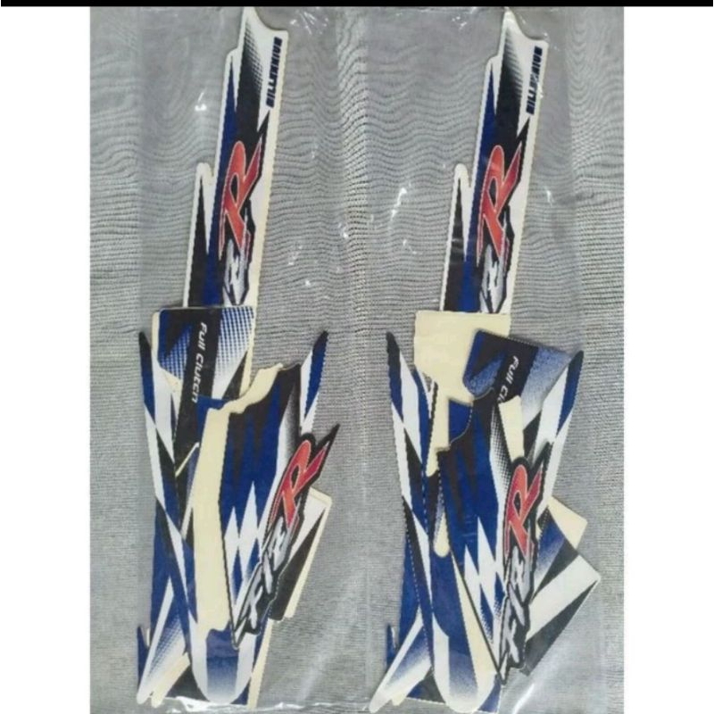 STRIPING STIKER YAMAHA FIZ R MILENIUM LIS BODI FIZ R WARNA BIRU BERKWALITAS