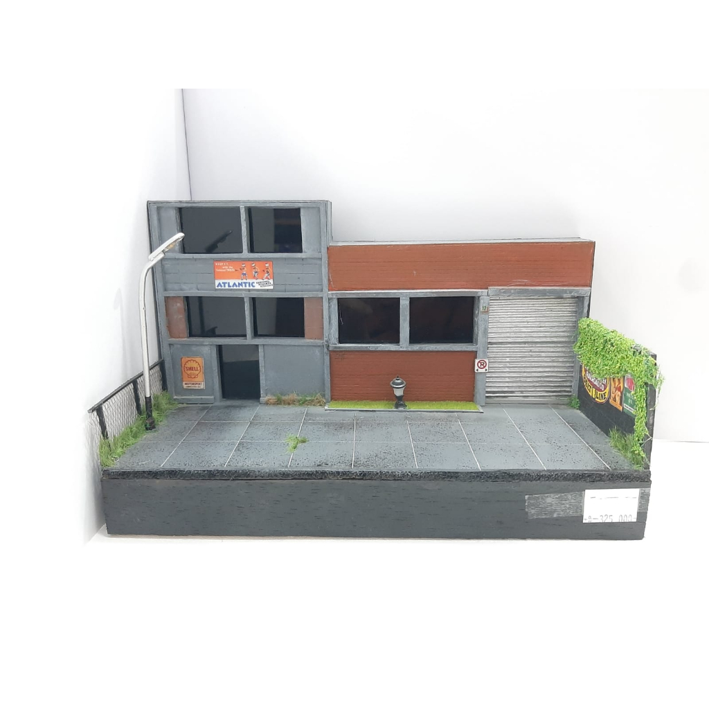 Diorama Bengkel 1:64 / Diorama Bengkel Hotwheels