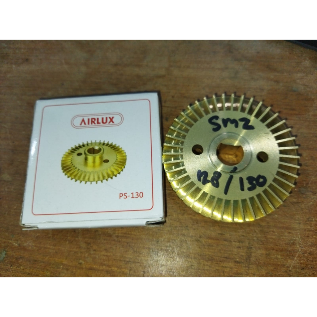 IMPELER KUNINGAN POMPA IAR SHIMIZU /IMPELLER SHIMIZU 105/128/130/135 / IMPELLER POMPA AIR SHIMIZU TY