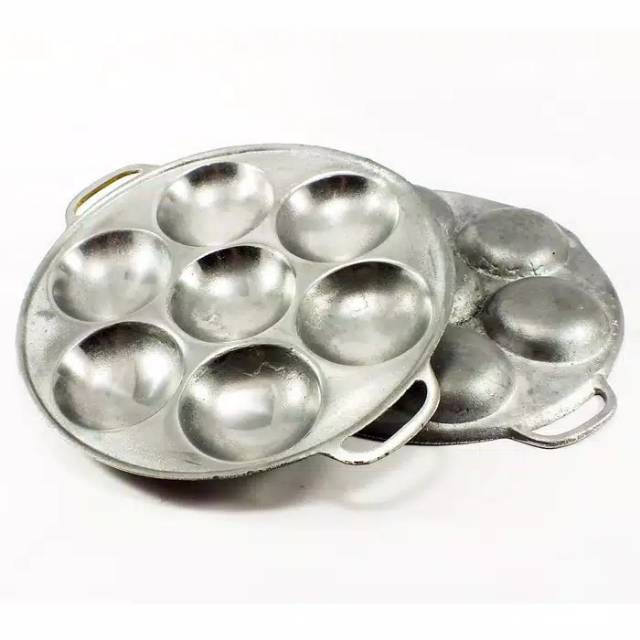 Cetakan Kue Lumpur 7 Lubang / Cetakan Kue Apem