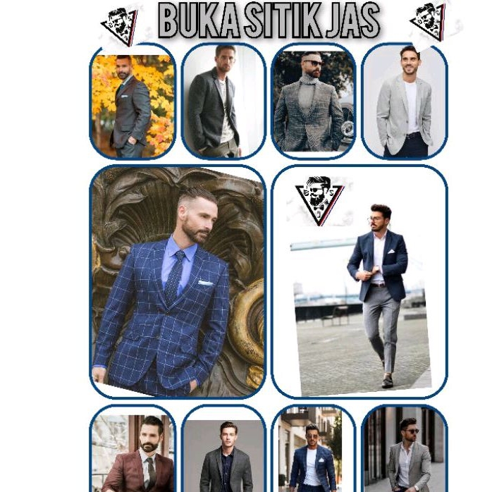 De_Kuniawan - Blazer Jas Koko Beskap Polos Pria Muslim Premium S-Xxl