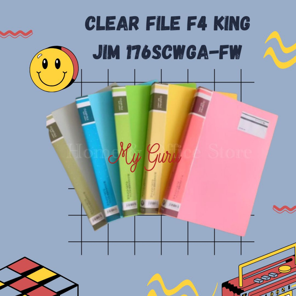 

[PCS] CLEAR FILE F4 KING JIM 176SCWGA-FW