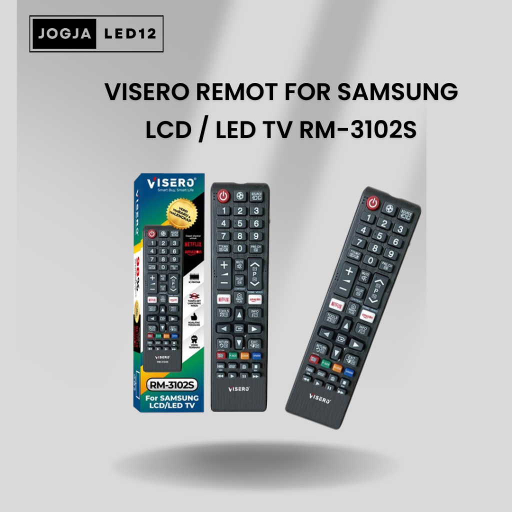 Remot TV Samsung LCD /Remot LED TV Visero RM-3102S