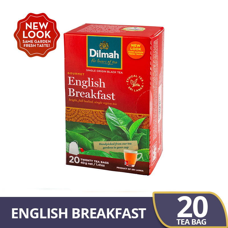 

Dilmah English Breakfast Tbag 20s - Teh Celup