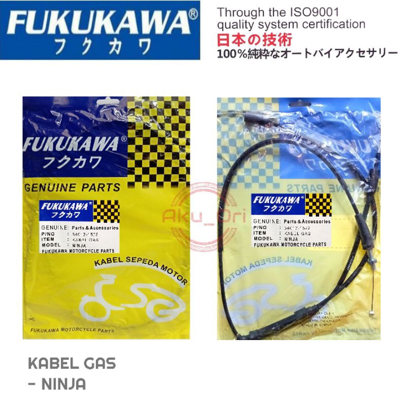 KABEL GAS NINJA FUKUKAWA