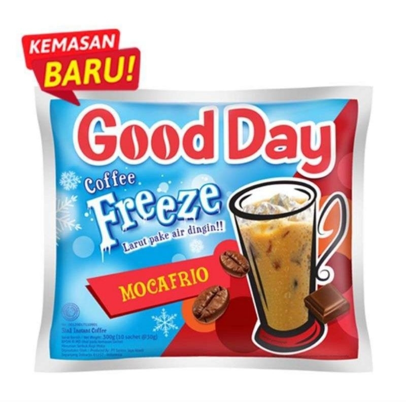 

FREEZE Good Day Mocafrio Renceng 10 sachet