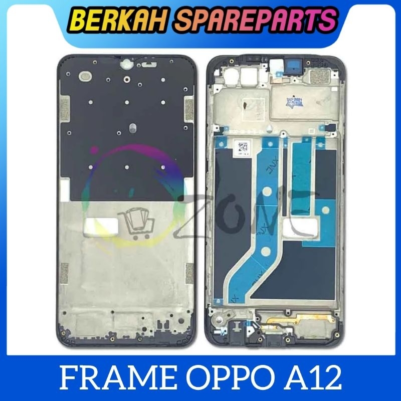 FRAME TULANG TENGAH TATAKAN LCD OPPO A12 CPH2083 CPH2077