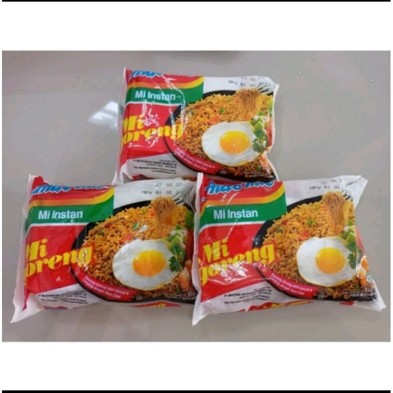 

Indomie Mi goreng paket isi 3 pcs