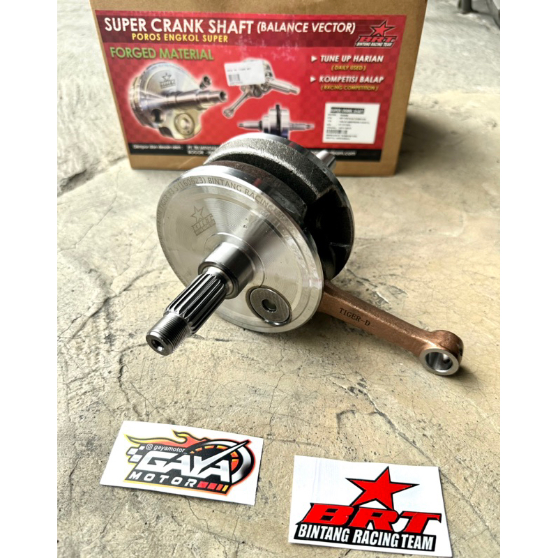 ASKRUK  KRUK AS BRT Tiger ASSY LANGKAH 68mm FULL BALANCE