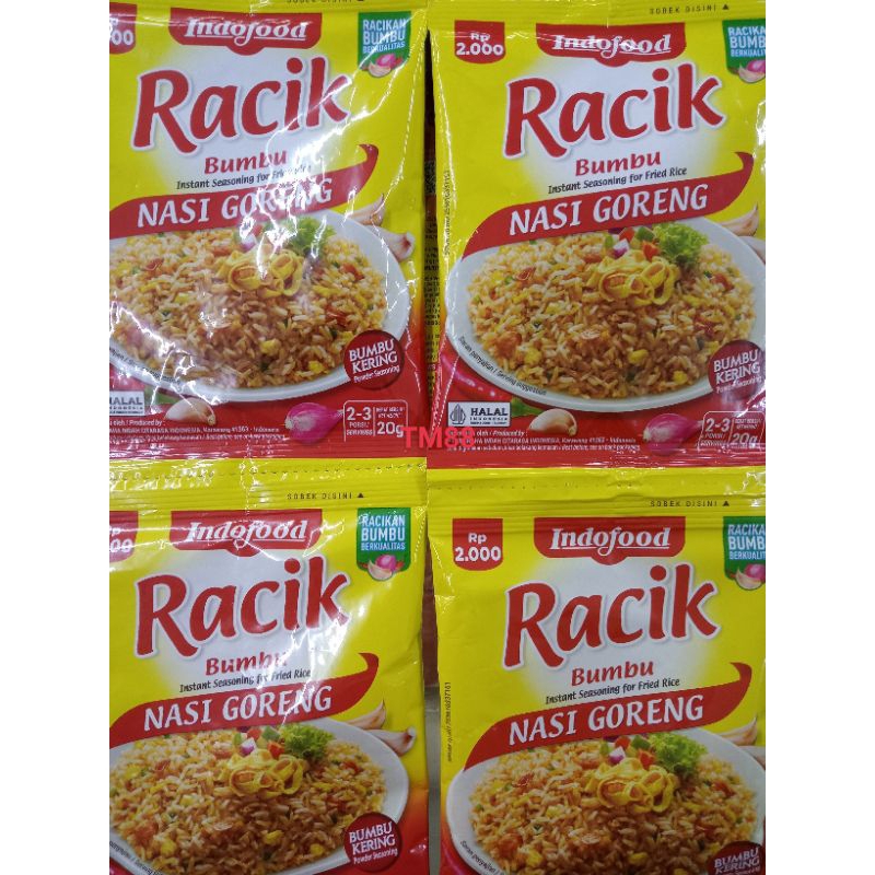 

BUMBU RACIK NASI GORENG INDOFOOD/INSTANT SEASONING FOR FRIED RICE INDOFOOD