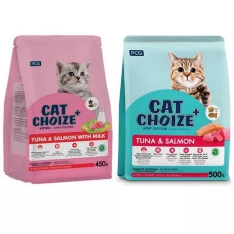 Cat Choize plus Adult Tuna dan Cat Choize Kitten