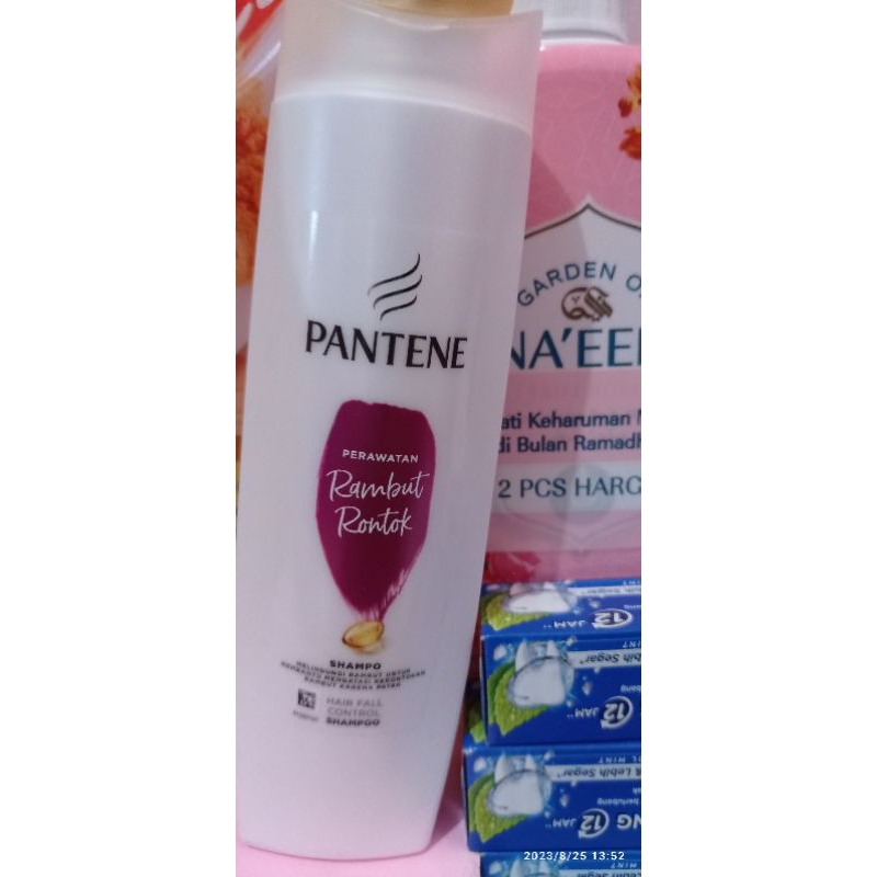 Shampo Pantene botol (tanggung)