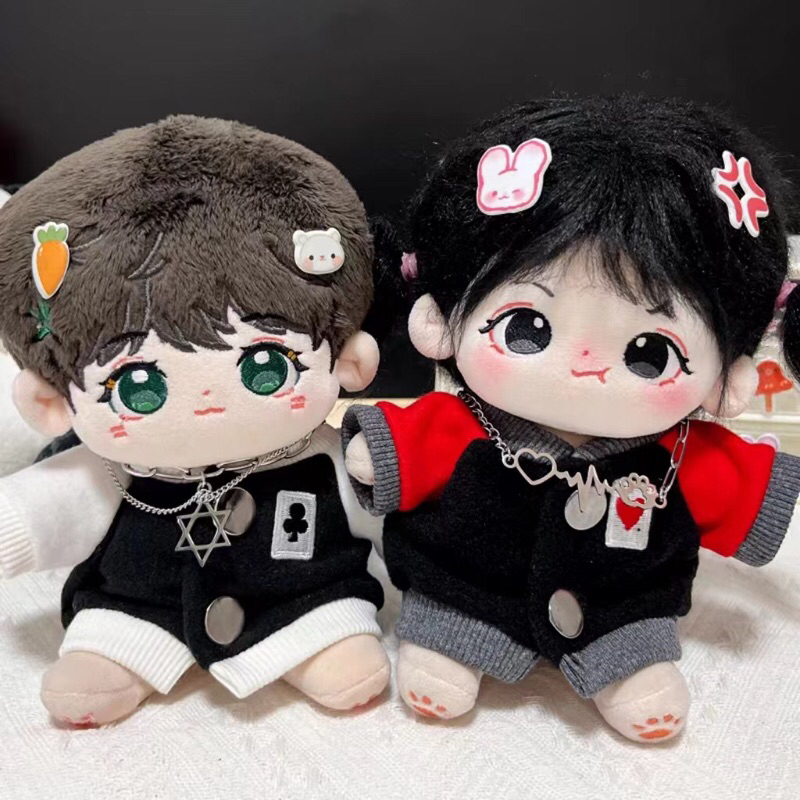 BAJU DOLL JAKET MOTIF CARD BAJU DOLL UKURAN 20 cm JACKET DOLL UKURAN 20 CM