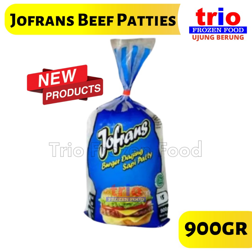 

JOFRANS Beef Patties 900gr / Burger Sapi