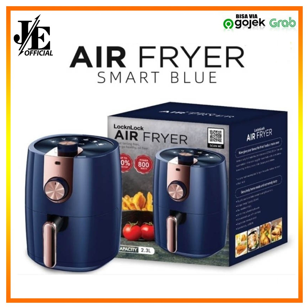 AIR FRYER LOCKNLOCK|LOCK N LOCK|LOCK & LOCK EJF114DBLU - 2,3 Liter