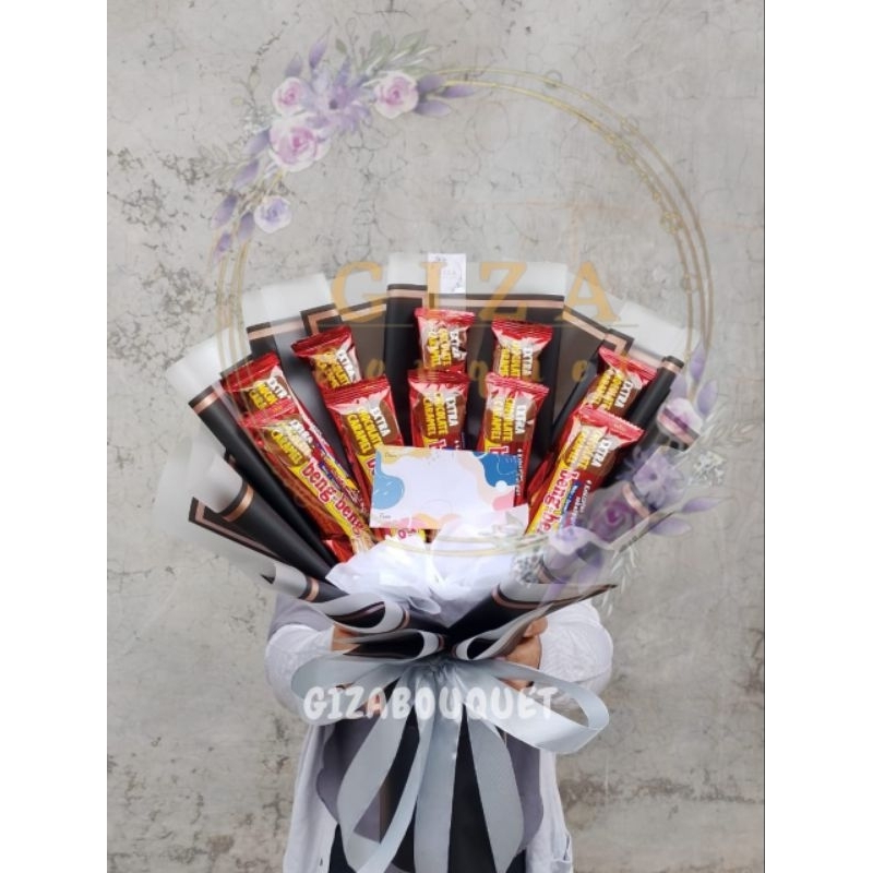 

Bouquet Snack Beng - Beng isi 10 Buket Beng beng