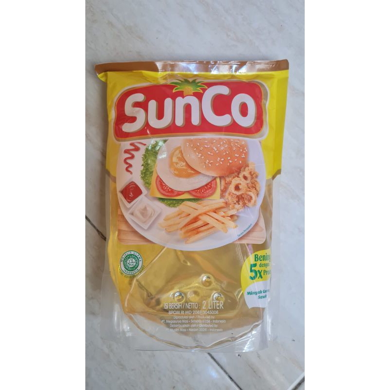 

Minyak goreng Sunco 2lt