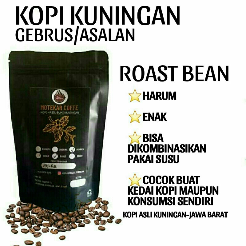 

KOPI GEBRUS KUNINGAN-Roastbean