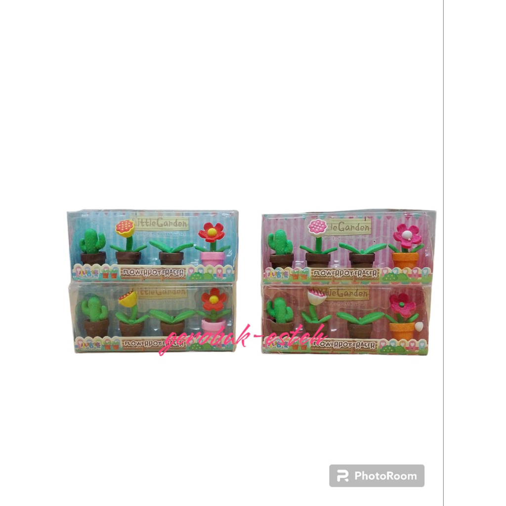 

PENGHAPUS LUCU PENGHAPUS UNIK BENTUK BUNGA DALAM POT