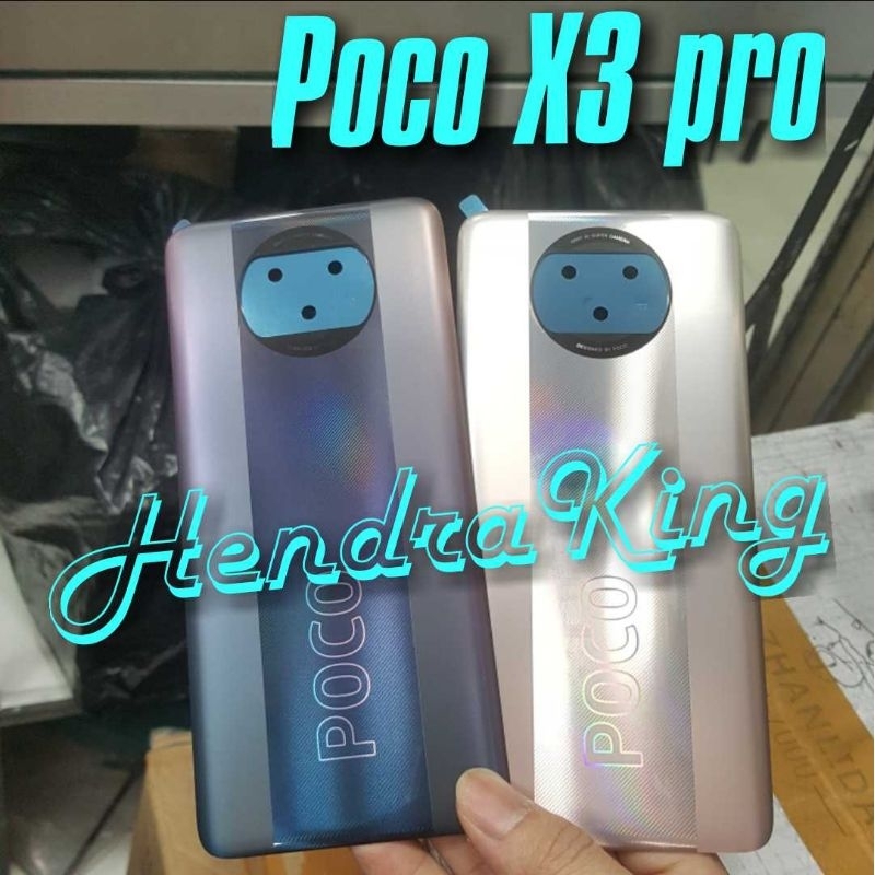 Tutup backdoor pocophone poco X3 pro