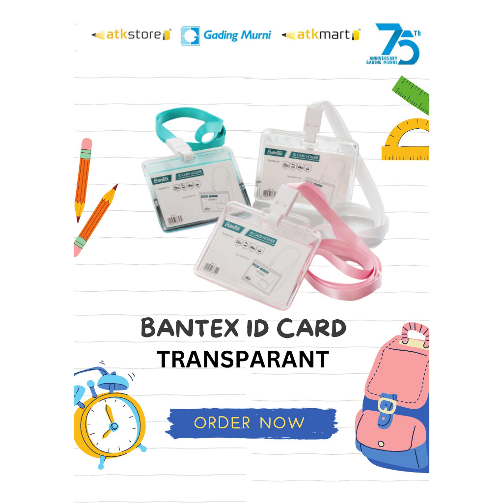 

BANTEX ID CARD TRANSPARANT