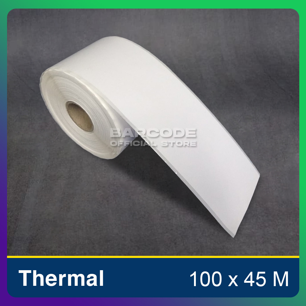 

Label Termal 100x46m / 100 x 46 / 100x46 Meter Stiker Printer Barcode Continuous